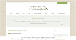 Desktop Screenshot of ilpoggiodelpicchio.com