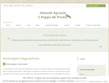 Tablet Screenshot of ilpoggiodelpicchio.com